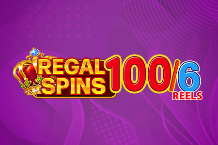 Regal Spins 100/6 reels